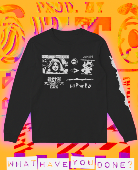 black W.H.U.D. longsleeve