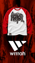 Load image into Gallery viewer, DEATH red longsleeve
