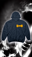 Load image into Gallery viewer, navy hoodie H-UMAN$
